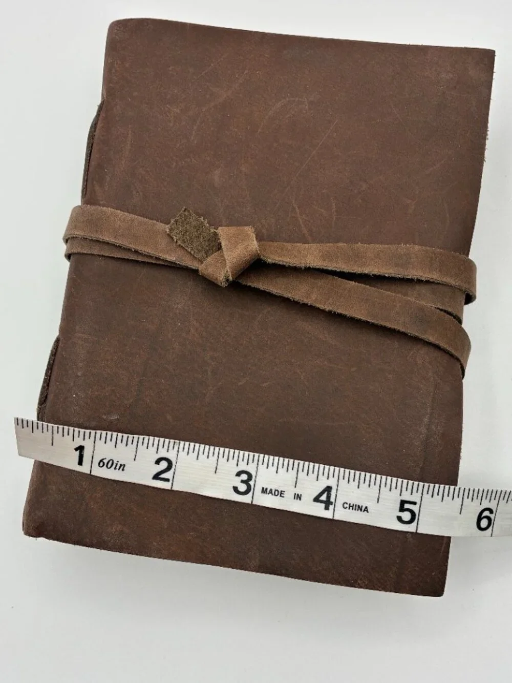 NEW Rustic Leather Bound Wrap Journal Book Handmade Paper Pages Blank